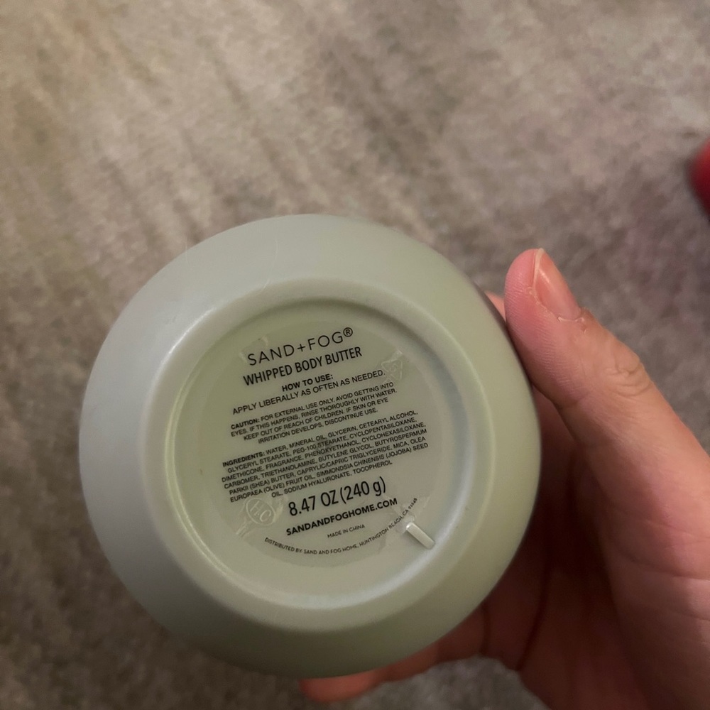 Sand + Fog Spa Day Whipped Body Butter 8.47 oz - Picture 2 of 2